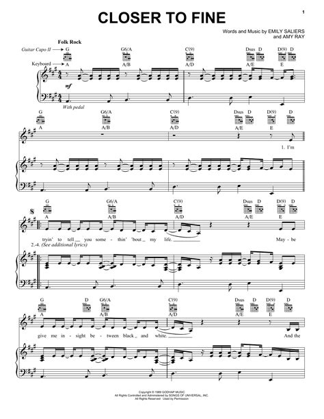 Free Sheet Music What Are You Like Acoustic Version Indigo Girls